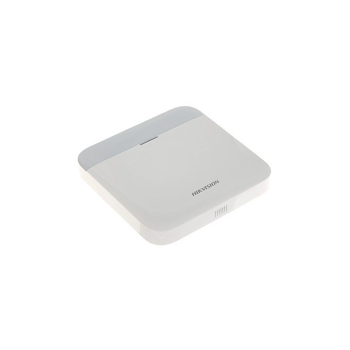 Hikvision DS-PWA64-L-WE AX PRO Panneau de commande d'alarme sans fil avec Wi-Fi, 12 V CC, Blanc