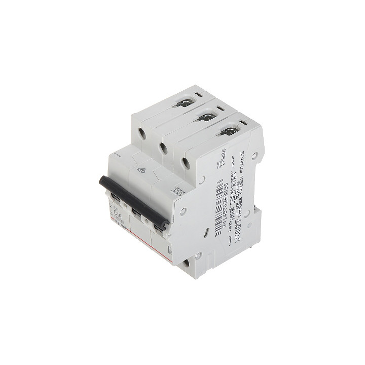 LEGRAND LE-419235 Disjoncteur miniature 3 pôles 16 A courbe C MCB pour systèmes triphasés