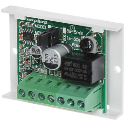 PULSAR AWZ-525 Moduł przekaźnika czasowego 230V 10A Przełącznik czasowy na szynę DIN