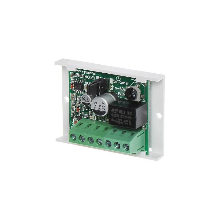 PULSAR AWZ-525 Moduł przekaźnika czasowego 230V 10A Przełącznik czasowy na szynę DIN