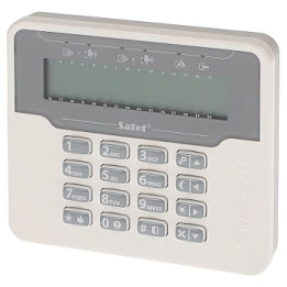 SATEL VERSA-LCDM-WH LCD Keypad for VERSA Alarm System, White