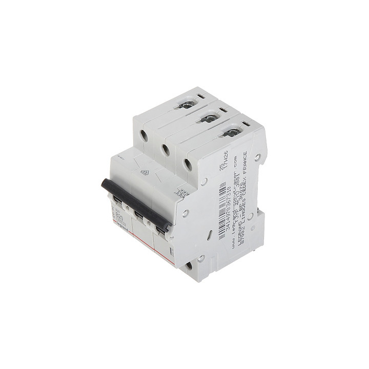 LEGRAND LE-419170 Disjoncteur miniature à courbe B 3P 20A MCB