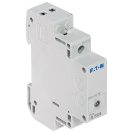 EATON Z-EL/R230 LED Signal Lamp, 230 V AC, 1 Module, DIN Rail Mount