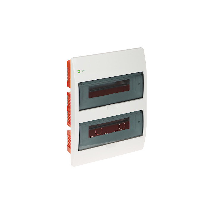 Flush-mount Distribution Board 24-Module ELEGANT-2X12/PT/W/EPN Elektro-Plast