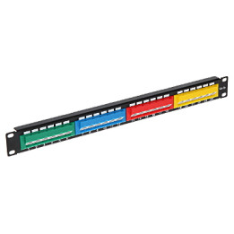 PP-24/RJ-KAT 24-Port RJ-45 Patch Panel