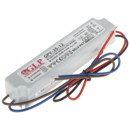 12V/3A/GPV Power Supply 36W IP67