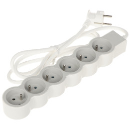 LEGRAND LE-049484 Listwa zasilająca 6 gniazd Kabel 1,5 m 16 A 3680 W Typ E Gniazda francuskie
