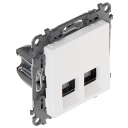 LEGRAND LE-753141 Valena Life RJ-45 Złącze Keystone Białe