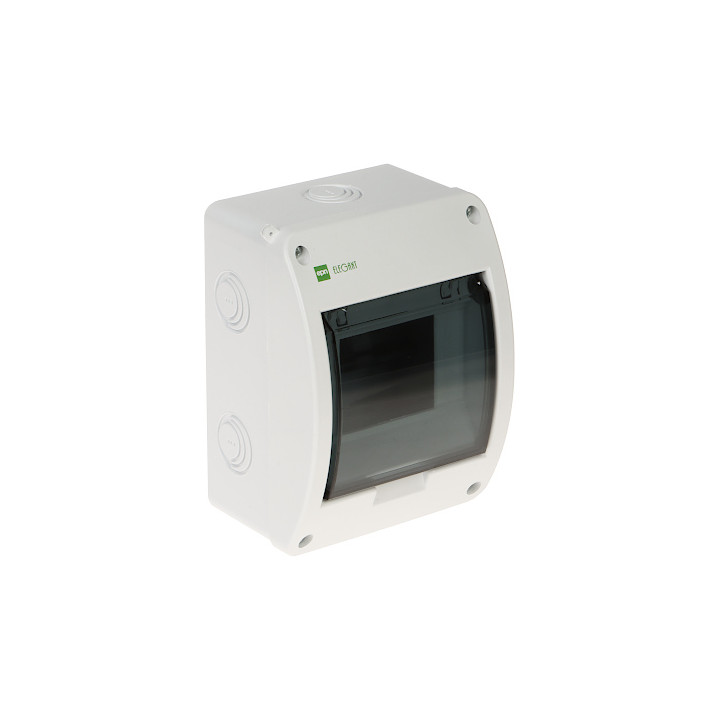 ELEGANT-1X5/NT/W/EPN Surface-Mounted Distribution Board 5-Module, IP40, White by Elektro-Plast