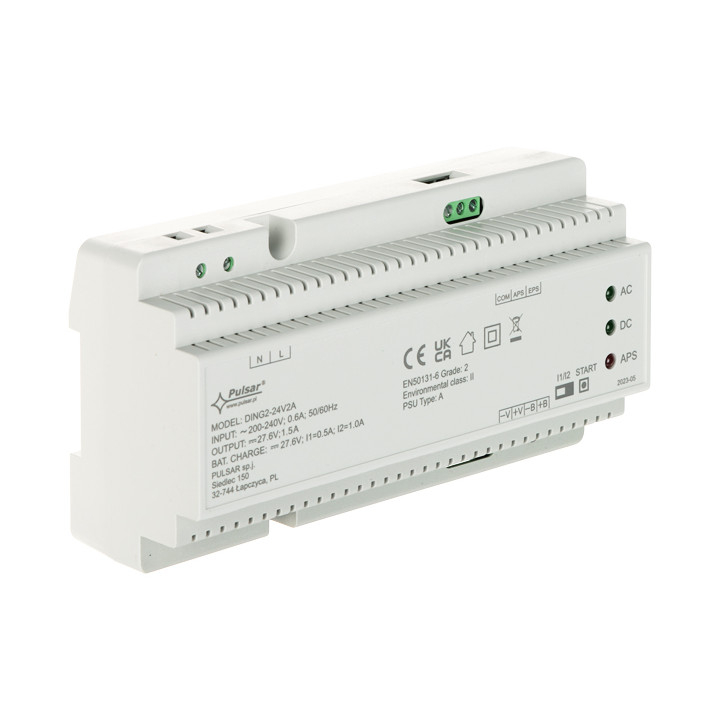 PULSAR DING2-24V2A Buffer Impulse Power Supply Adapter 24V 2A