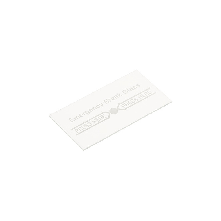 PW-C1/GLASS Emergency Exit Button with Glass Panel