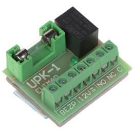 EWIMAR UPK-1 Moduł przekaźnikowy 1-kanałowy 10A 230V AC Styk bezpotencjałowy do inteligentnej automatyki domowej