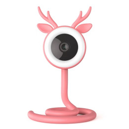 Immax NEO LITE Smart Security Радионяня Wi-Fi 2,4 ГГц, 4 МП, розовый