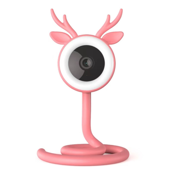 Immax NEO LITE Smart Security Радионяня Wi-Fi 2,4 ГГц, 4 МП, розовый
