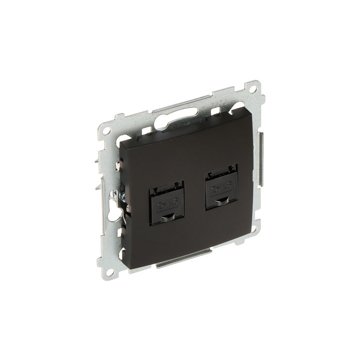 KONTAKT Simon D62.01/49-SIMON54 RJ-45 Gniazdo ścienne Białe