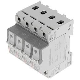 SPD - protection du tableau de distribution principal - T1+T2 - souple 8 kA/pôle - 4P