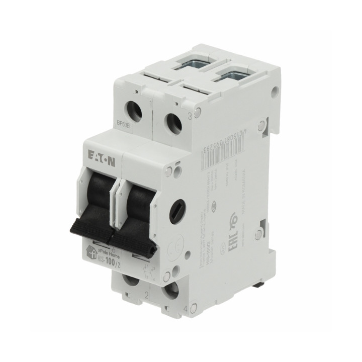 EATON HIS-100/2 100A 2-полюсный разъединитель