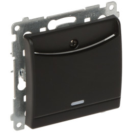 KONTAKT Simon DWH1.01/49-SIMON54 Premium Single-Pole Switch with Illumination 230 V 10 A