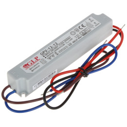12V/1A/GPV Power Supply 12W IP67