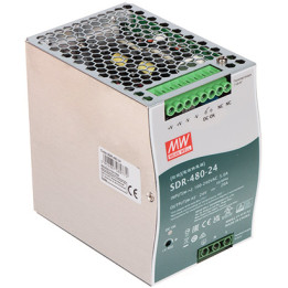 SDR-480-24 MEAN WELL 480W 24V DC DIN Rail Power Supply