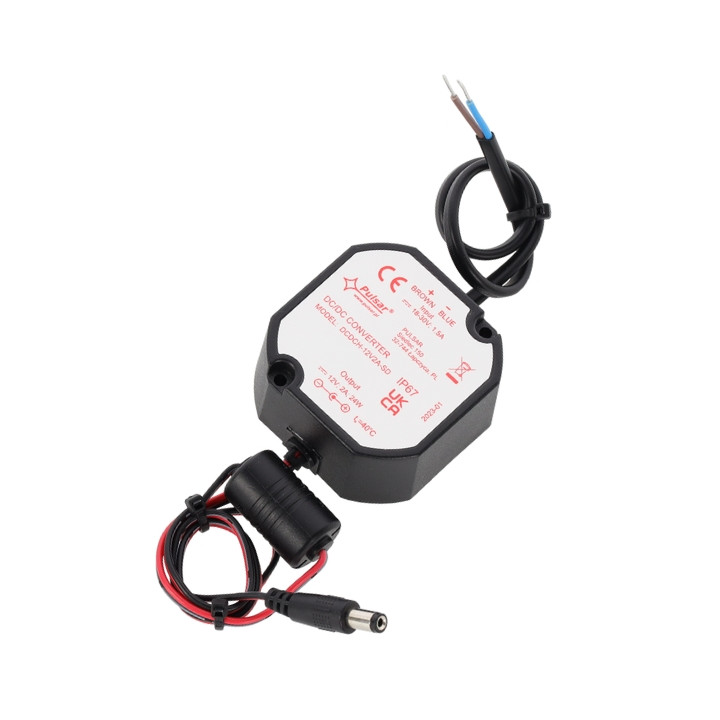 PULSAR DCDCH-12V2A-SD DC-DC Converter 12V 2A