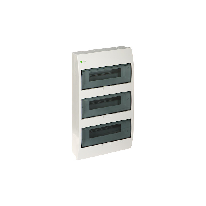 Elektro-Plast ELEGANT-3X12/NT/W/EPN 36-Module Surface-Mounted Distribution Board IP40 White