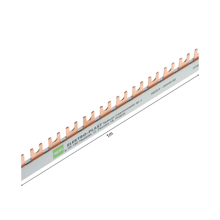 Elektro-Plast ESPL-1M/EPN Screw-type Power Supply Rail 10 mm² 415 V AC Smart Control Module