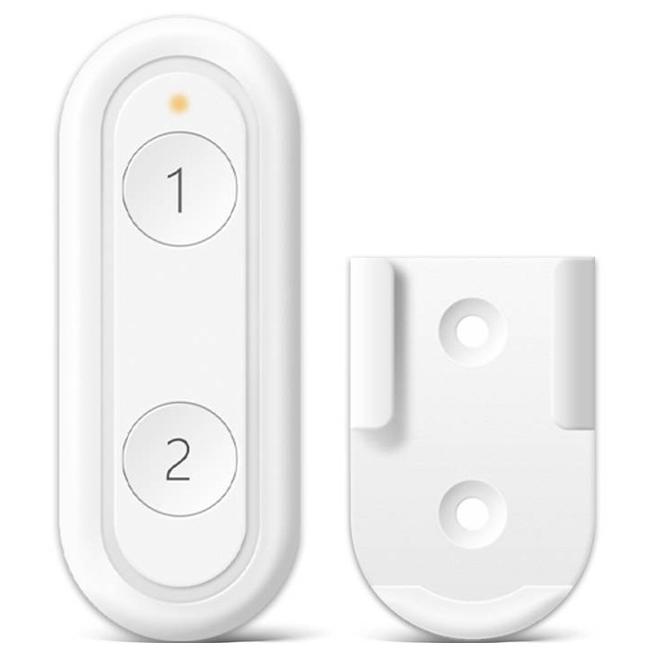Tuya Zigbee Mando a distancia de 2 botones Serie LR 6 escenas
