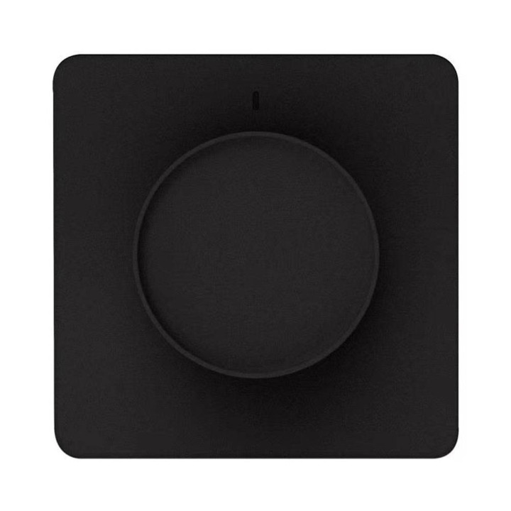 Variateur intelligent Tuya WiFi avec bouton rotatif, noir
