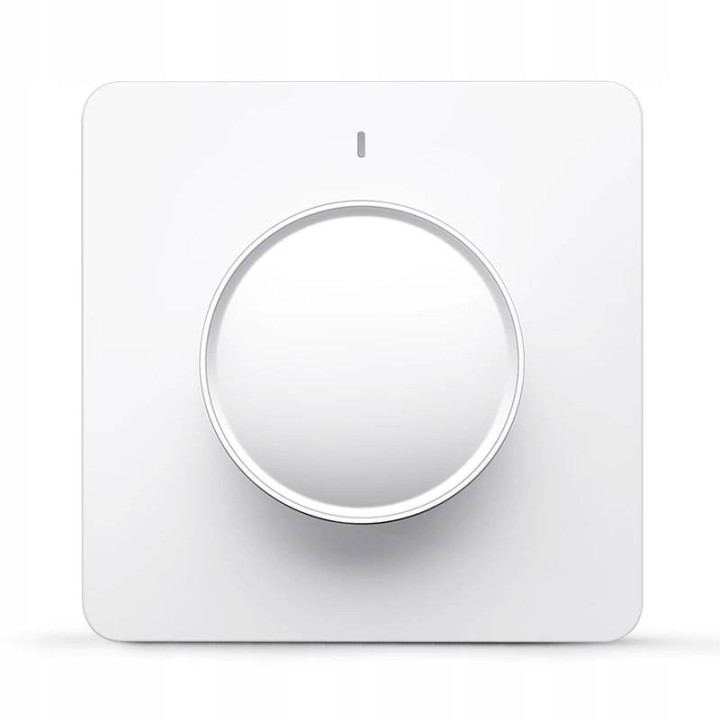 Variateur intelligent Tuya ZigBee avec bouton rotatif série KT blanc