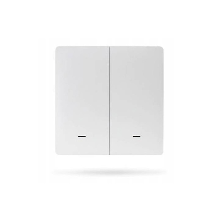 Tuya EM Series ZigBee 3.0 commutateur à distance de Surface à 2 gangs 6 scènes