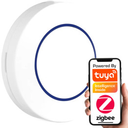 Contrôleur de scène intelligent Tuya ZigBee - 1 bouton, 3 actions, télécommande