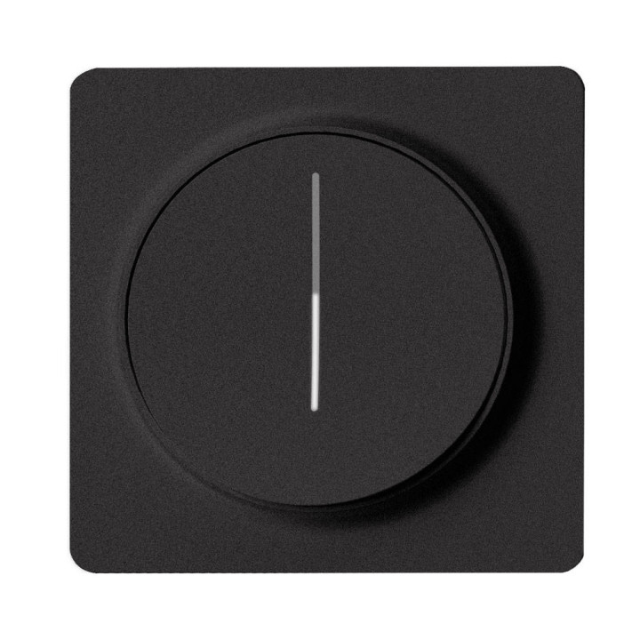 Tuya WiFi Tactile Gradateur 1-Gang Noir 5904496822595