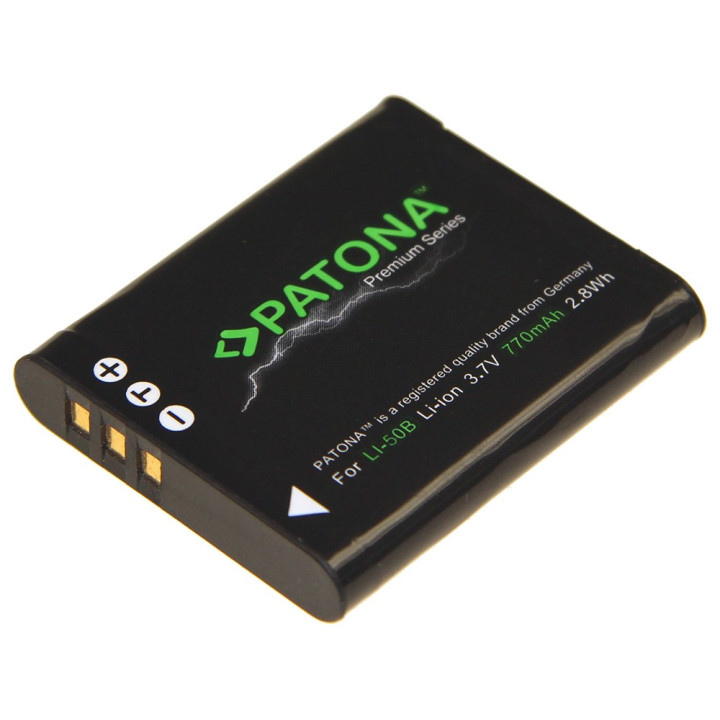 Patona Premium Li-Ion Battery Li-50B 770mAh