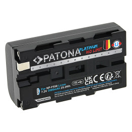 Patona PT1375 Battery 3500mAh Li-Ion with USB-C for Sony NP-F550/F750/F950