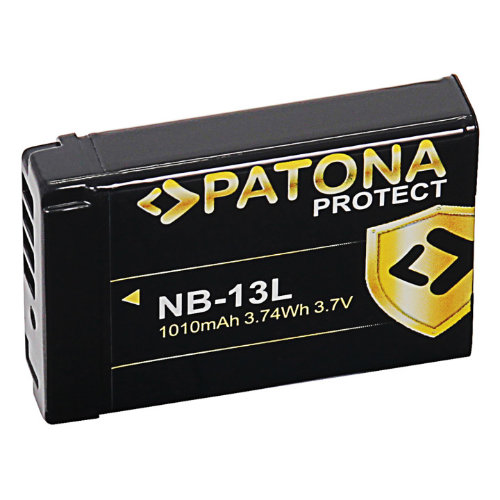 Patona PT12535 Battery Canon NB-13L 1010mAh Li-Ion Protect