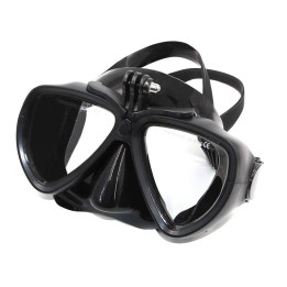 Telesin GP-DIV-GS2-BK Diving Mask with Detachable Mount for Action Cameras