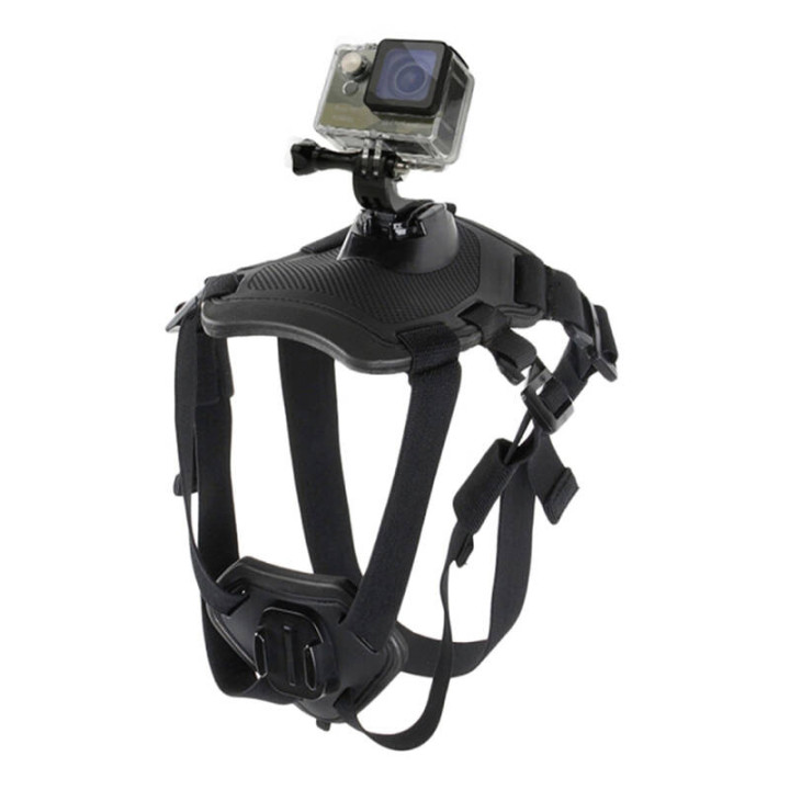 Нагрудный ремень для собак PULUZ для экшн-камер (GoPro, Insta360, DJI Action и др.)