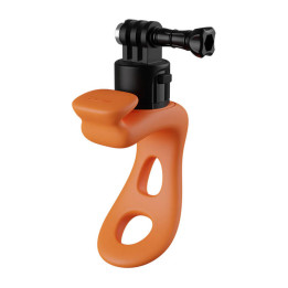 Telesin TLQ-007 Multifunctional Silicone Mount for Sports Cameras (Orange)