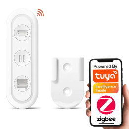 Tuya LR Series ZigBee Mando a distancia de 3 canales y 9 programas para controladores de persianas enrollables 5906203621743