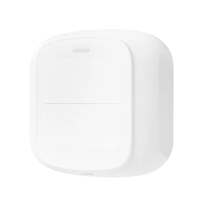 Tuya ZigBee Mini Mando a Distancia 2 Botones 6 Escenas Blanco