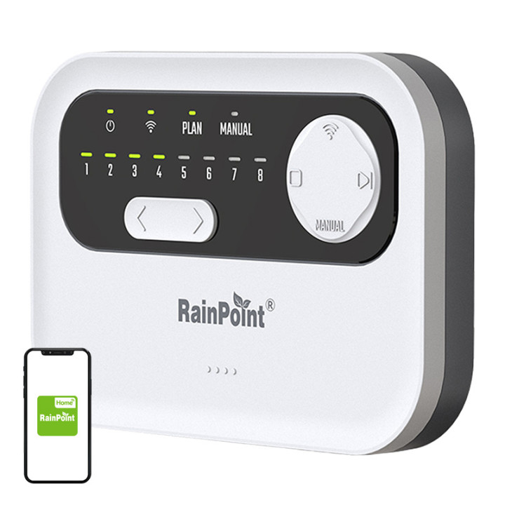 RainPoint WiFi 8-зонный контроллер спринклера