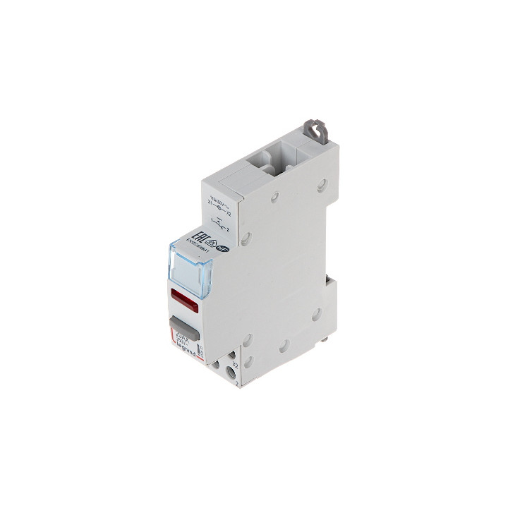 LEGRAND LE-412915 Single Bistable Switch with Indicator Light, 1x NC, 20 A