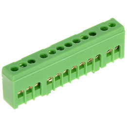 SIMET LP-870S-12FS DIN Rail Terminal Block, 12A, 1-Pole