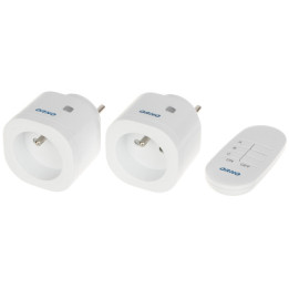 ORNO OR-GB-439 Smart Plug Kit with Remote Control 2 pcs 3000 W