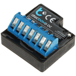 BleBox DACBOXD-DC Controlador Wi-Fi inteligente de 2 canales 5-24 V CC para portones y puertas, funciona con Alexa
