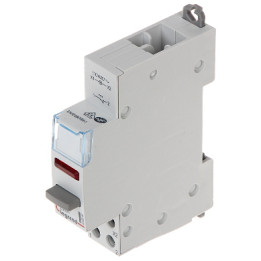 LEGRAND LE-412940 Single Momentary Switch with Indicator Light, 1x NC, 20 A