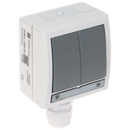 AQUANT-LS2/EPN Illuminated Double Switch 250V 10A Elektro-Plast