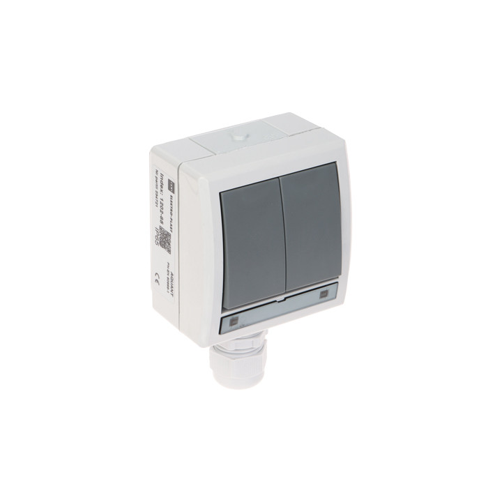 AQUANT-LS2/EPN Illuminated Double Switch 250V 10A Elektro-Plast