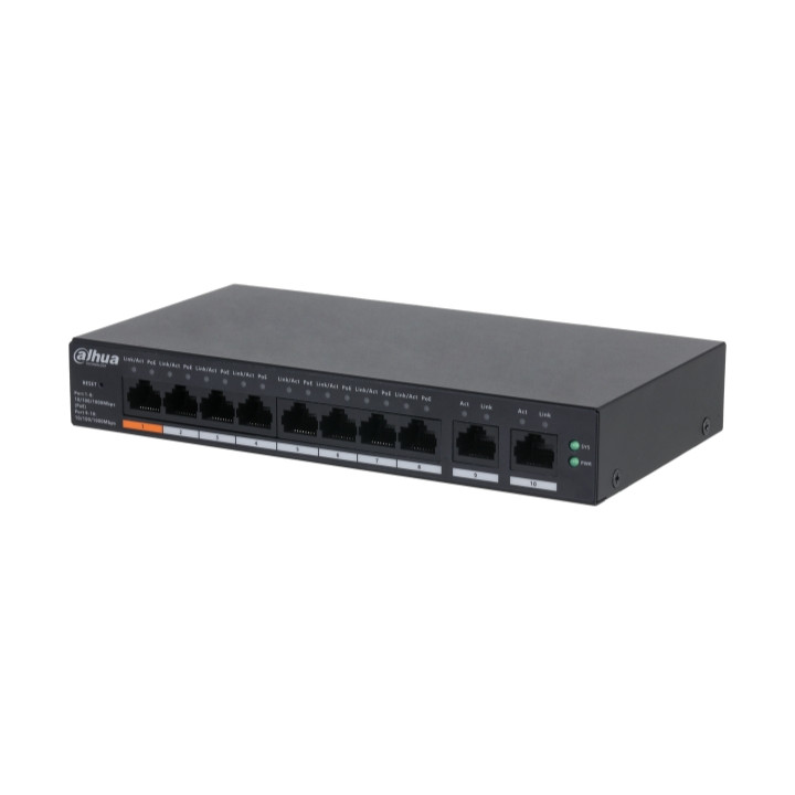 DAHUA CS4010-8GT-60 8-портовый PoE коммутатор